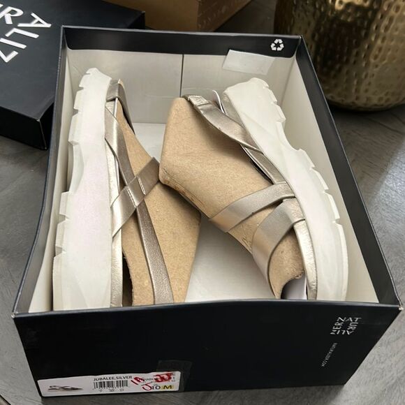 Naturalize Warm Silver Jubalee Sandal - Picture 2 of 9